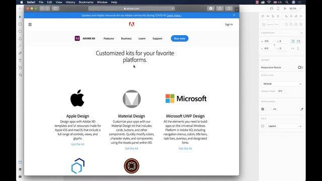 Get UI kits for adobe Xd смотреть онлайн