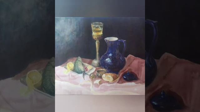Голландский натюрморт акварелью смотреть онлайн