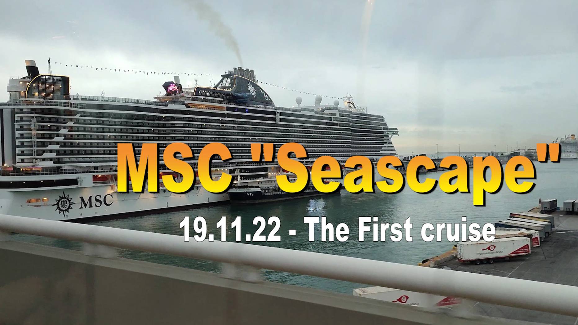 MSC SEASCAPE. Первый круиз.