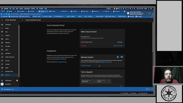 0101 Installing Home Assistant (Setting up Amazon - Google and Nabu) смотреть онлайн