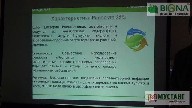 БИОФУНГИЦИД для протравки семян и обработки по вегетации/Респекта 25%/БИОНА/ смотреть онлайн