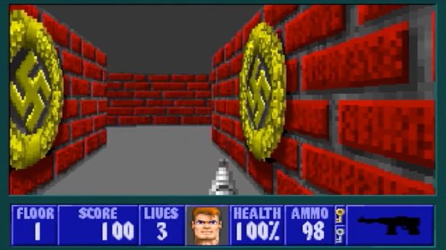 Wolfenstein 3D (1992) - Retro Review - The History Of FPS Games #1 смотреть онлайн