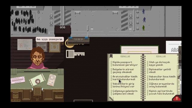 ELALEMİN AŞKINI KORURKEN CANIMIZ ÇIKTI | Papers Please 7.Bölüm смотреть онлайн