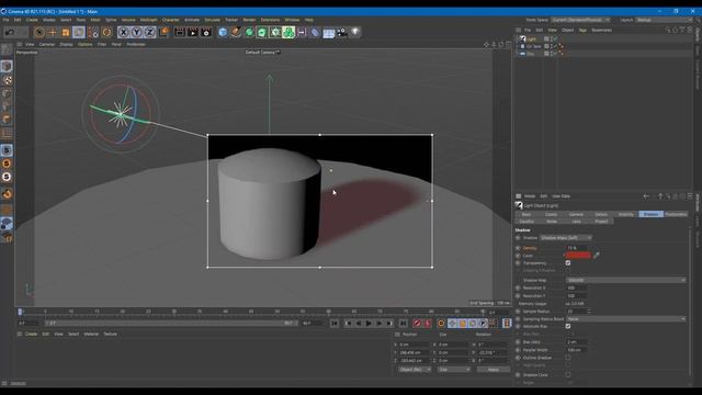 Cinema 4D Tutorial - Lesson 42 - Shadow Types смотреть онлайн