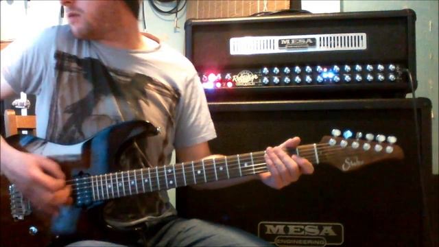 Lamb Of God -  In Your Words (GUITAR COVER). Suhr Modern Koa, Mesa Boogie Roadking 2.