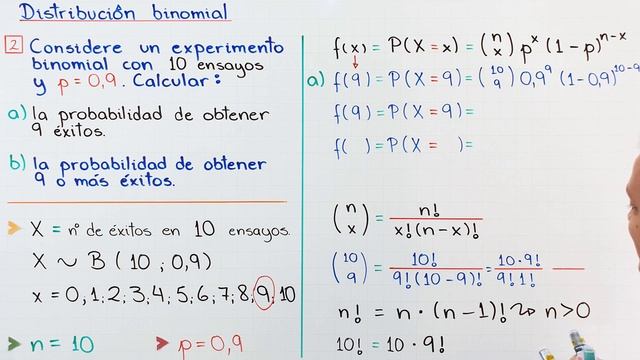 Distribución binomial | Ejercicio resuelto 1 смотреть онлайн