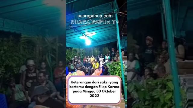 Keterangan Saksi yang Melihat dan Bertemu Filep Karma pada 30 Oktober 2022 di Base-G, Kota Jayapura смотреть онлайн