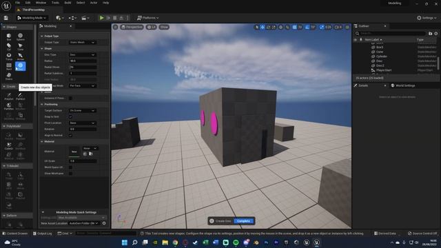 How To Use The New Modelling Tool In Unreal Engine 5 (To Block Out Levels) - Tutorial смотреть онлайн