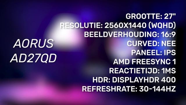 Deze GAMING MONITOR is INSANE! - Gigabyte Aorus AD27QD смотреть онлайн