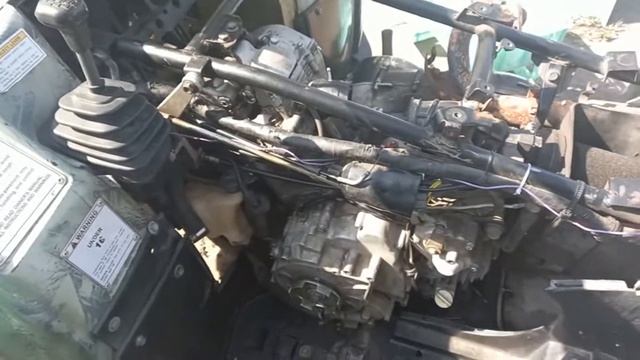 Ремонт продолжается. Квадроцикл Cf Moto 500.Repairs Are Ongoing. Quad Bike Cf Moto 500.
