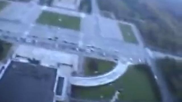 BASE JUMPING MGU / ПРЫЖОК ИЗ МГУ