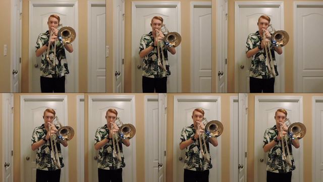 Movin' Out (Anthony's Song) by Billy Joel - Trombone Arrangement смотреть онлайн