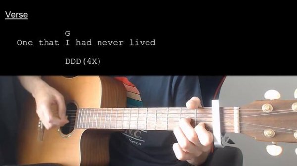 Joji - Glimpse of Us EASY Guitar Tutorial With Chords / Lyrics