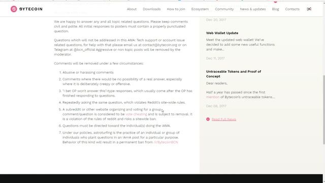 Bytecoin Ask Me Anything Event TOMORROW! (Hardfork and Github) // Bytecoin Guru смотреть онлайн