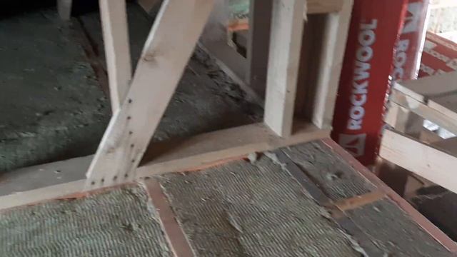 Утепление чердачного перекрытия в 200мм роквул. смотреть онлайн