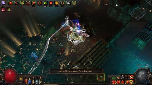 POE 3.9 Metamorph Savior Double Strike Map Clear смотреть онлайн