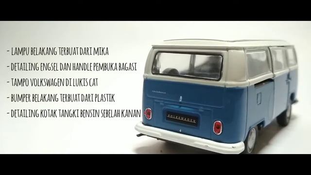 In depth tour diecast volkswagen T2|welly diecast смотреть онлайн