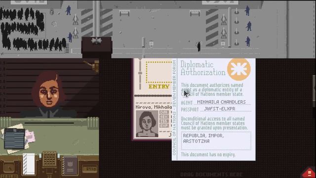 (Edit Error, Stop watching At 21:40)The order of the EZIC Star | Papers, Please | #4 смотреть онлайн