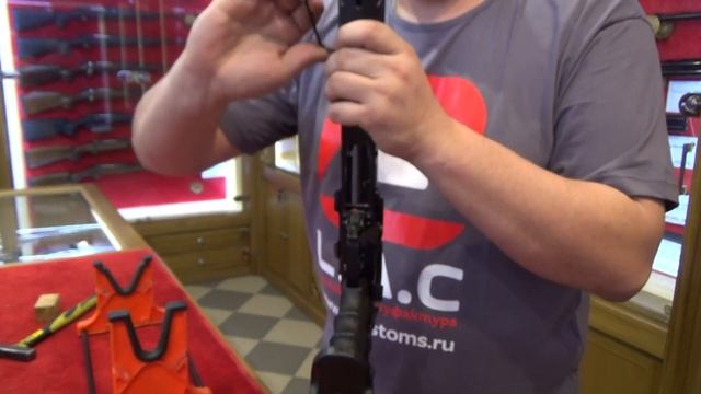 ОКОЛООРУЖЕЙНОЕ: Цевьё "Аквилон" и адаптер "Трак" от L.A.Customs смотреть онлайн