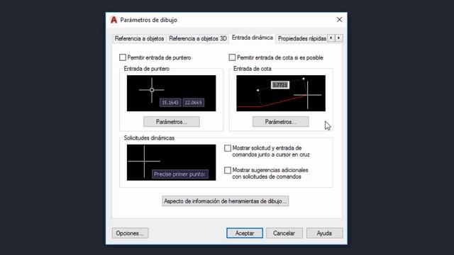Entrada dinámica AutoCad смотреть онлайн