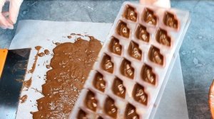 Как сделать шоколадные корпусные конфеты. Начинка солёная карамель | Пошаговая инструкция