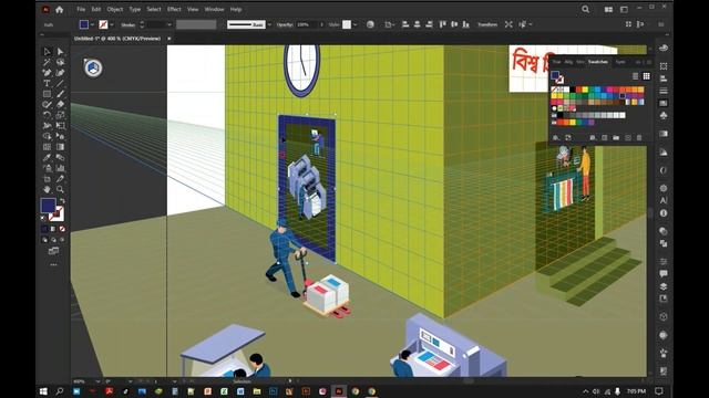 খুব সহজে ইন্টেরিয়র ডিজাইন. Simple interior design with illustrator cc #interiordesign смотреть онлайн