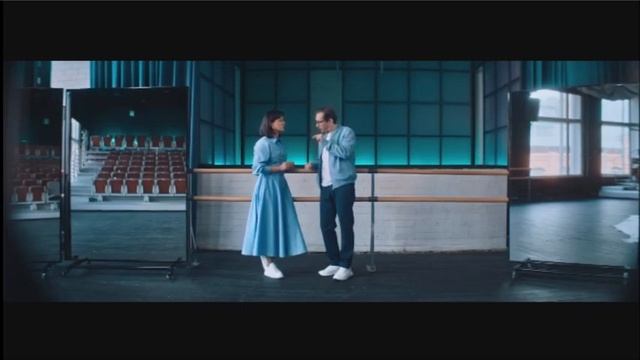 Константин Хабенский и Марина Кравец на съёмках рекламы банка "Открытие". смотреть онлайн