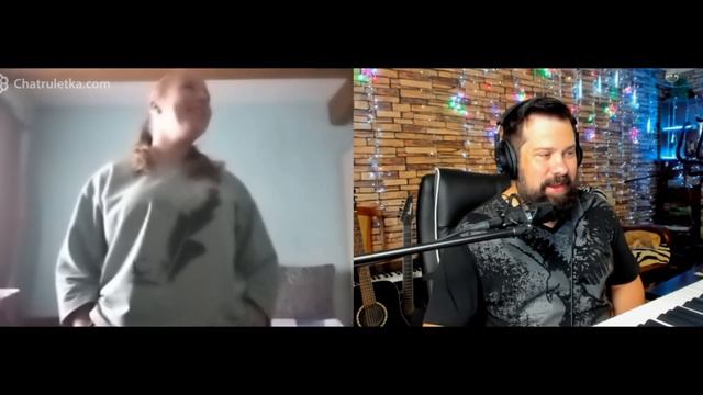 Девушка с Украины спела для меня ЧЕРВОНА РУТА смотреть онлайн