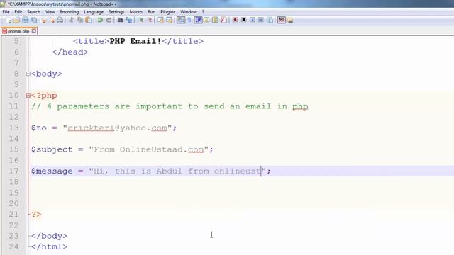 PHP (Part 16/22) Mail In Hindi / Urdu смотреть онлайн