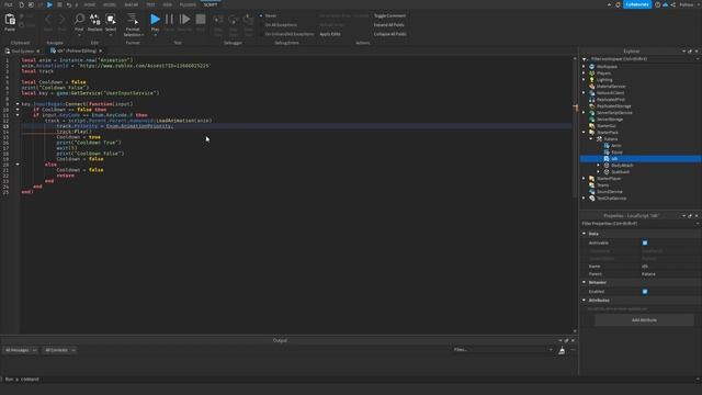 How to make a attack with cooldown | Roblox Studio смотреть онлайн