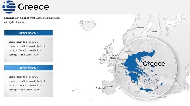 PowerPoint Maps of European Union, Countries EU Map for Presentation смотреть онлайн