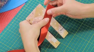 Бантики из лент по шаблону. Бантики«Канзаши» мастер-класс. Мария Калугина.