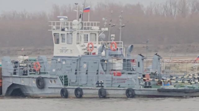 Теплоход ОВГОРТ и НГ-175. Река Иртыш.Перекат Чембакчинский смотреть онлайн