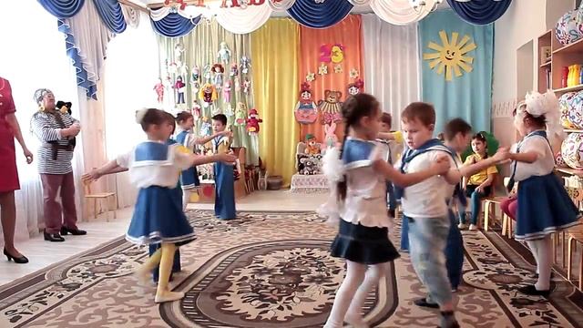 Танец морячков -ст.группа ДОУ № 2 "Сказка"(Языково) смотреть онлайн