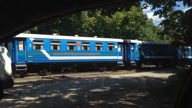 Жуковский. Детская железная дорога. Все управляется ТОЛЬКО детьми. смотреть онлайн