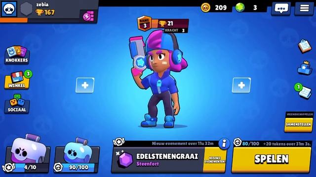Brawl Stars #3 - Een box openen, Nita upgrade en mijn club! смотреть онлайн