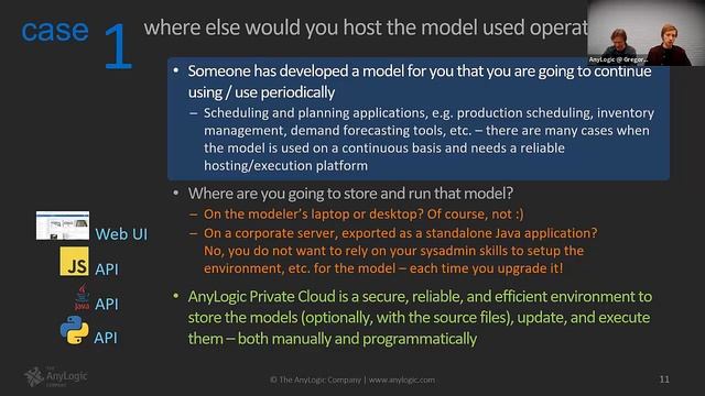 AnyLogic Cloud: An Integrated Environment for the Entire Model Lifecycle смотреть онлайн