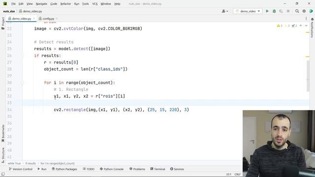 Measure size of objects in real-time with Computer Vision | Opencv with Python смотреть онлайн