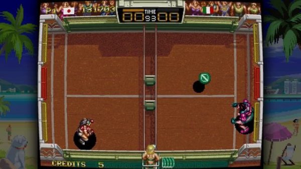 Windjammers for Nintendo Switch | Arcade & Mini-Game Mode Gameplay (Direct-Feed Switch Footage)
