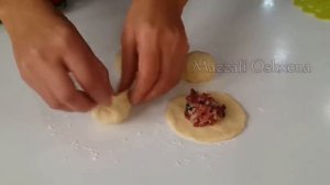 Топ 4 Красивые Лепки Самсы! Самса С Начинкой! Самса С Мясом! Готовим с Mazzali Oshxona!