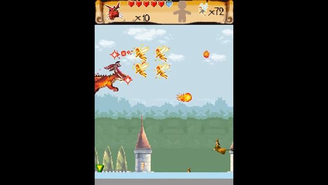 Прохождение игры Шрэк Третий: Уровень 4 - Dragon Defence 1 смотреть онлайн
