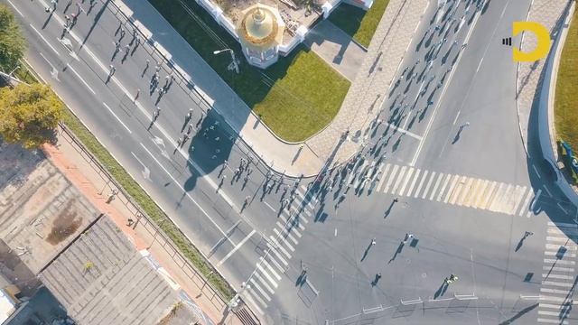 Аэросъемка: "Самарский марафон 2018". смотреть онлайн