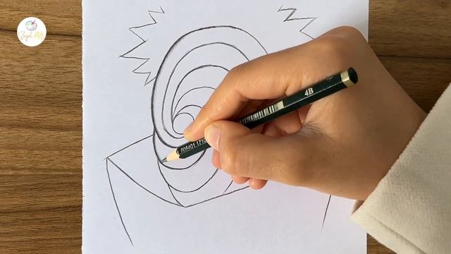 How to draw Obito Uchiha step by step || How to draw anime step by step || Easy anime drawing смотреть онлайн