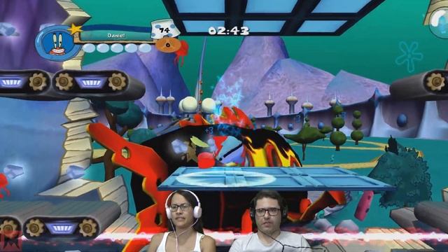 Spongebob Squarepants Underpants Slam - Xbox 360 e PS3 - CAÇADA DE CUECAS смотреть онлайн