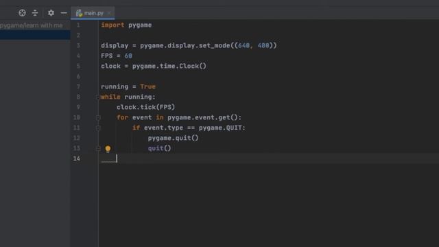 Learn Pygame with Me Part 1 | A Tutorial for Beginners смотреть онлайн