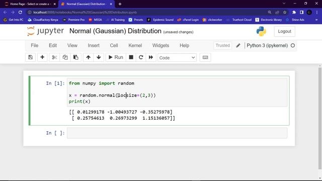 NumPy RANDOM | LESSON 5 | NORMAL DISTRIBUTION смотреть онлайн