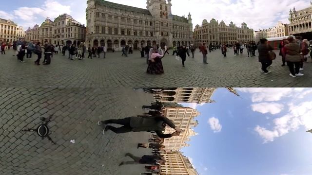 [360 View] Grand Place, Brussels, Belgium смотреть онлайн