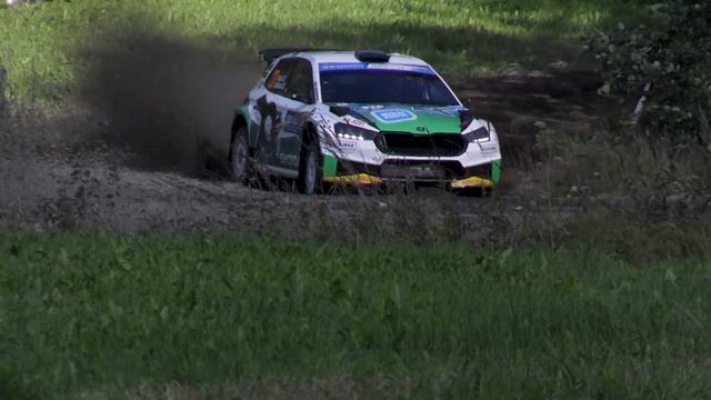 WRC Secto Rally Finland 2023 / Sami Pajari - Enni Mälkönen - Škoda Fabia RS Rally2