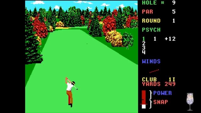 MS-DOS Crypt - World Class Leader Board Golf смотреть онлайн