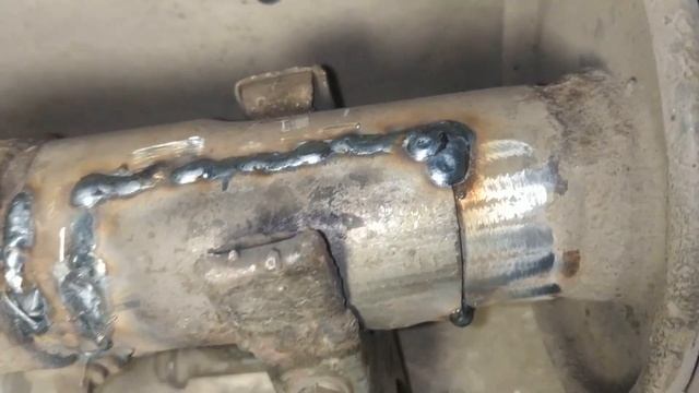 Опель Зафира - ремонт глушителя. смотреть онлайн